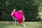 Myrtle Beverly Dress - Fuchsia - Thumbnail 7