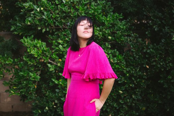 Myrtle Beverly Dress - Fuchsia