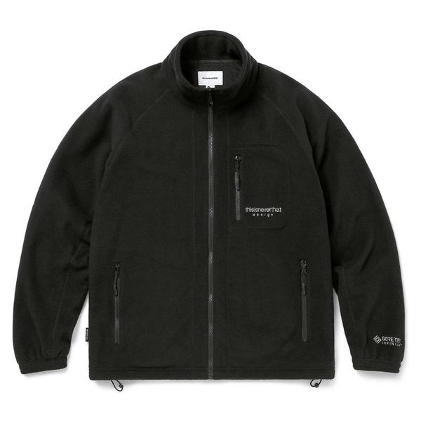 ThisIsNeverThat GORE-TEX INFINIUM Fleece Jacket - Black ThisIsNeverThat GORE-TEX INFINIUM Fleece Jacket - Black