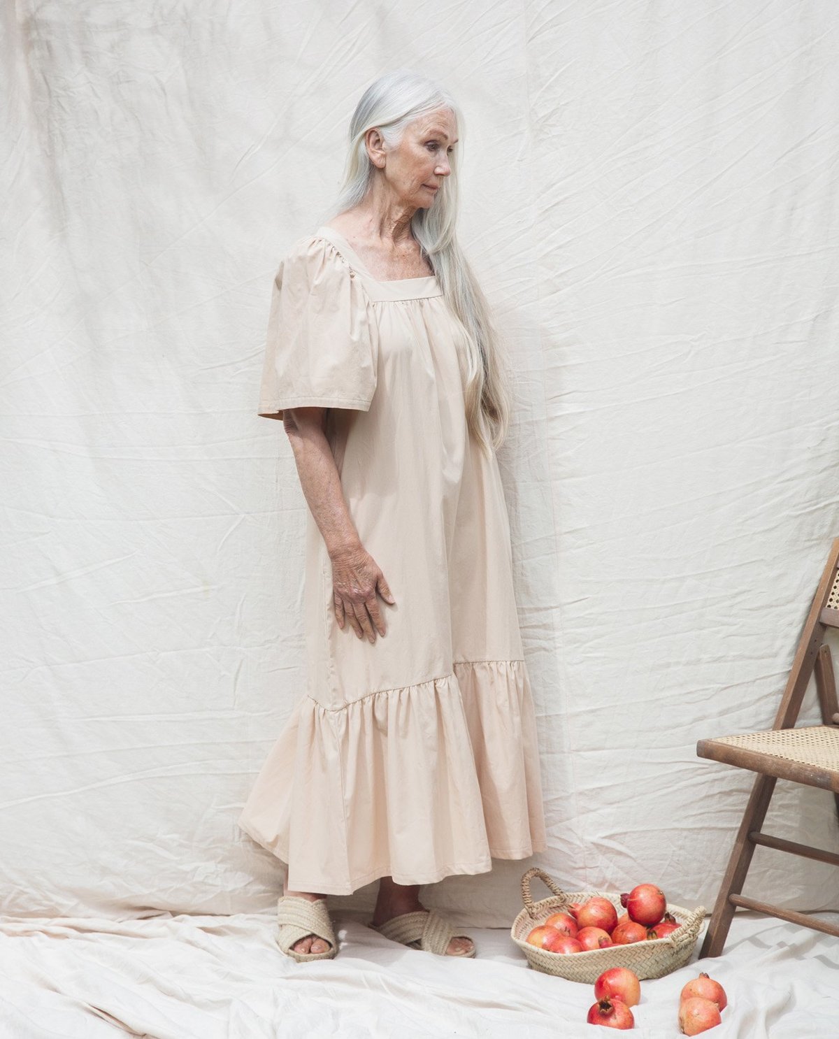 flowy chiffon dresses And They All Asked for You Organic Cotton Dress for Kids
