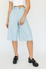 Vintage High Rise Culottes pants - Baby Blue - Thumbnail 1