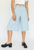 Vintage High Rise Culottes pants - Baby Blue - Thumbnail 2