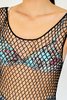 Vintage Beaded Mesh Net Tank - black - Thumbnail 3