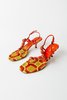 Vintage Prada Beaded Thong Sandals - Thumbnail 1