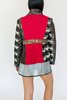 Vintage Textile Collage Print Jacket - Thumbnail 5