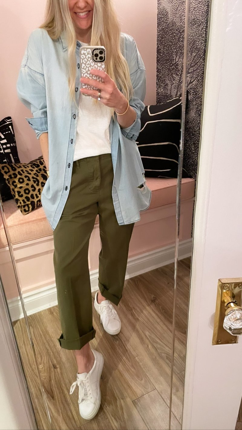 NSF Amada Boyfriend Button Down Shirt