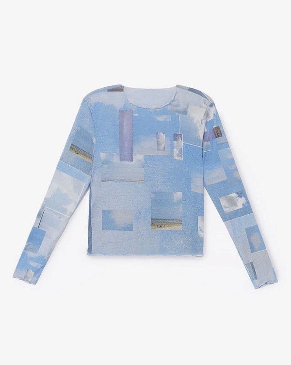 トップス PALOMA WOOL SKY PRINT TEE SHIRT Paloma Wool Sky Top | Garmentory