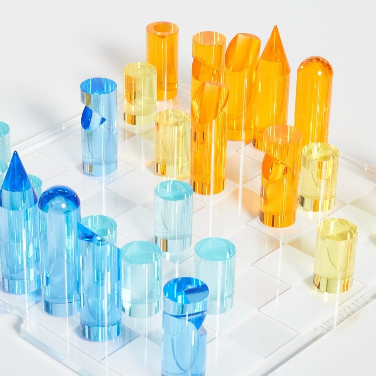 Sunnylife Lucite Chess Garmentory