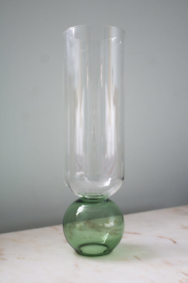 Natalia Criado Crystal Flower Vase - green Natalia Criado Crystal Flower Vase - green