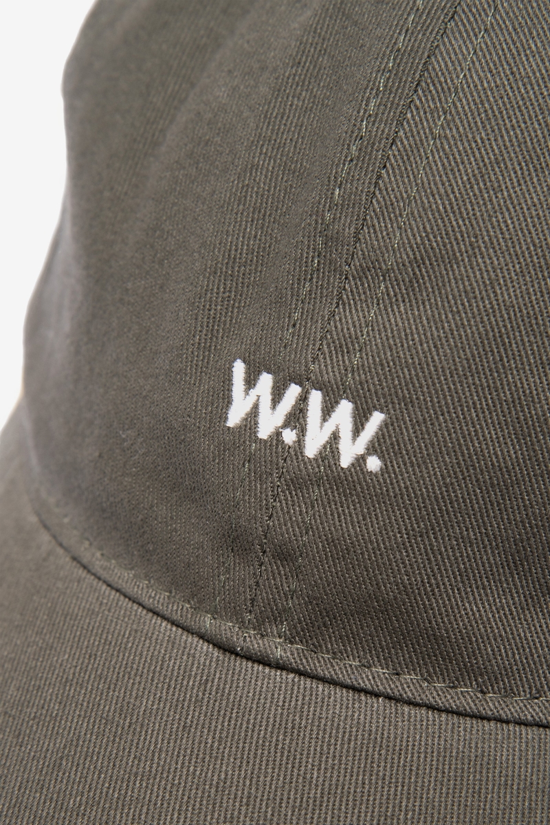 Wood Wood Low Profile Cap dust green Garmentory