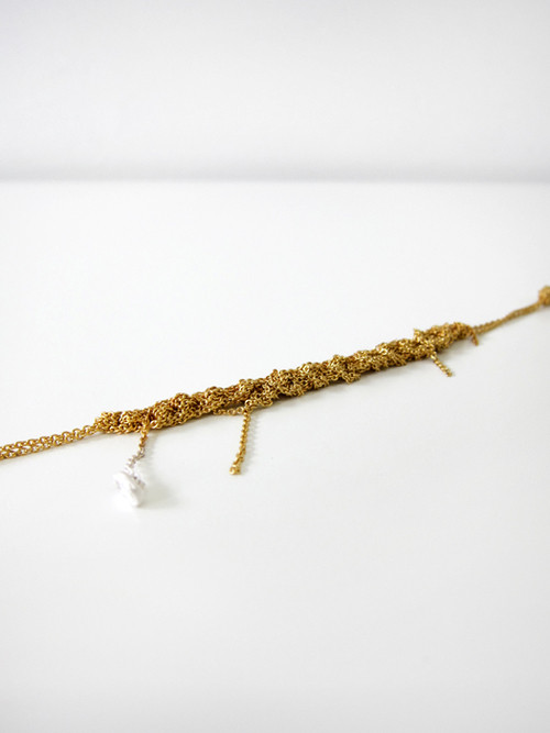 Arielle de Pinto Bare Chain Bracelet, Gold Arielle de Pinto Bare Chain Bracelet, Gold