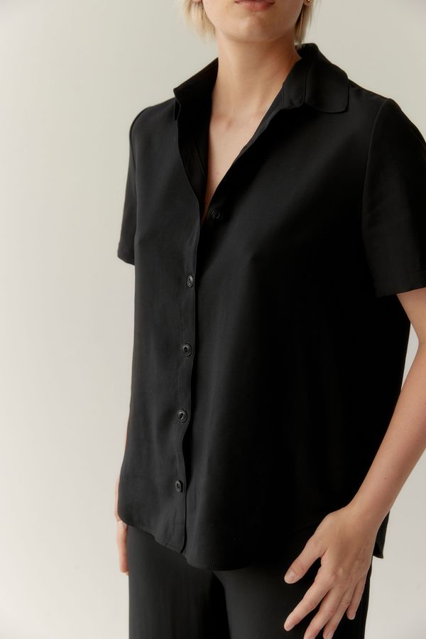 Mina Day Shirt - Black Mina Day Shirt - Black