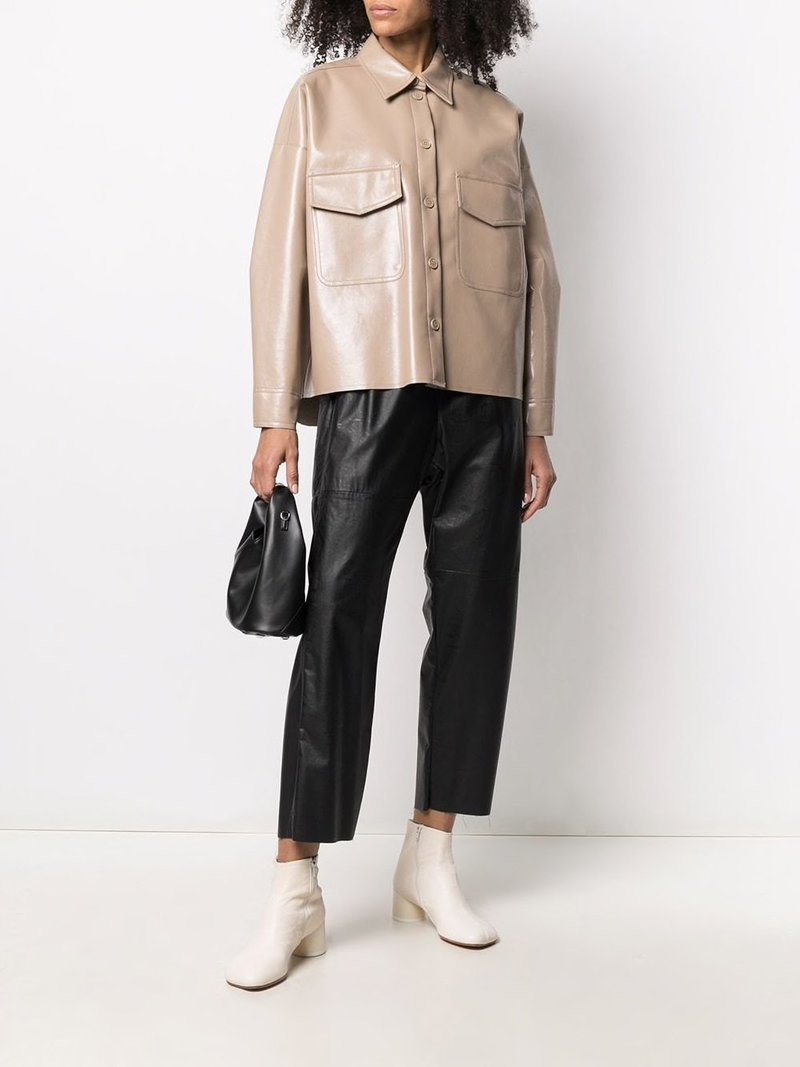 ジャケット MM6 MAISON MARGIELA Woman Jacket Beige S62AN0145S78537 113 MM6 Maison Margiela Sports Jacket - Beige | Garmentory