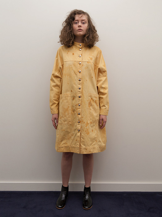 Unisex Eckhaus Latta Big Jean Jacket, Rust Unisex Eckhaus Latta Big Jean Jacket, Rust