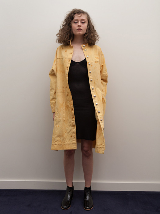 Unisex Eckhaus Latta Big Jean Jacket, Rust Unisex Eckhaus Latta Big Jean Jacket, Rust