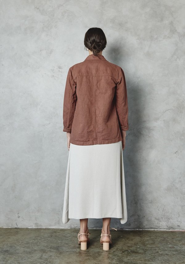 First Rite Linen Canvas Work Jacket First Rite Linen Canvas Work Jacket