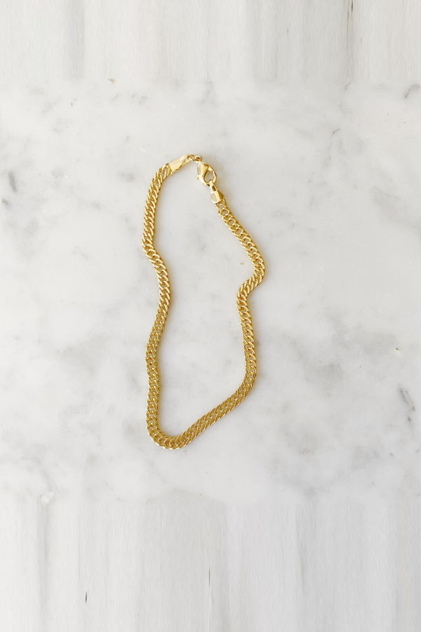 Tarin Thomas Waverly Anklet - 18k yellow gold filled