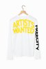 unisex freecity Artists Wanted T-shirt - white - Thumbnail 5