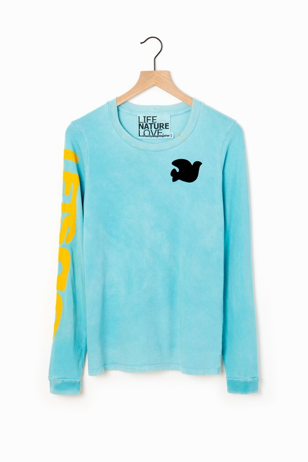 unisex freecity Life Nature Love T-shirt - pool blue | Garmentory