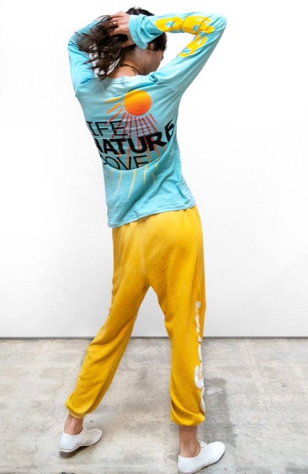 unisex freecity Life Nature Love T-shirt - pool blue | Garmentory