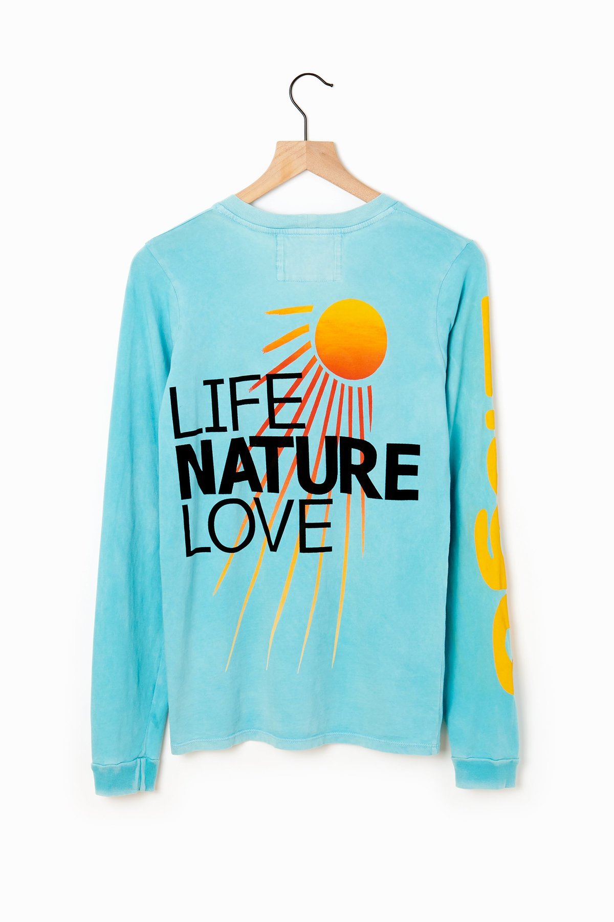 unisex freecity Life Nature Love T-shirt - pool blue | Garmentory