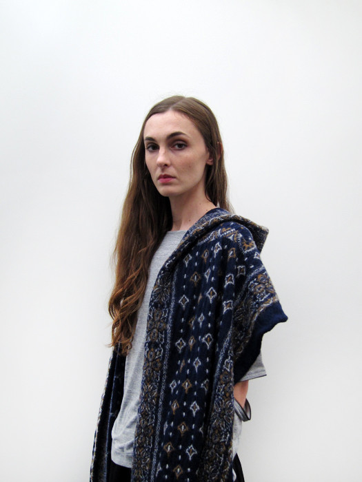 Unisex Kapital Big Mama Bandana Scarf, Navy Unisex Kapital Big Mama Bandana Scarf, Navy