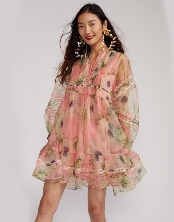 Cynthia Rowley Poppy Organza Dress - PCHPO | Garmentory