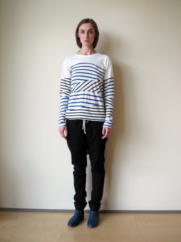 Kapital Border Jersey Slash Patchwork T | Garmentory