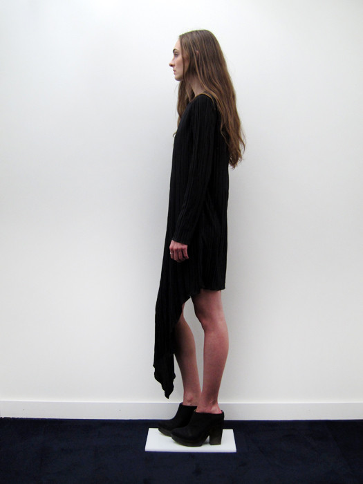 Ann-Sofie Back Broken Hem Long Sleeve Dress Ann-Sofie Back Broken Hem Long Sleeve Dress