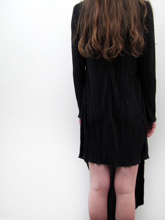 Ann-Sofie Back Broken Hem Long Sleeve Dress Ann-Sofie Back Broken Hem Long Sleeve Dress