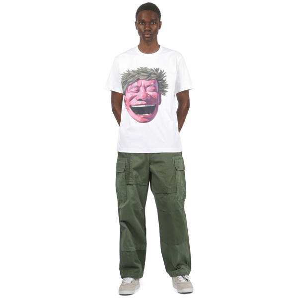 Comme Des Garcons SHIRT YUE MINJUN SHORT SLEEVE T-SHIRT - WHITE