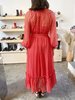 pre-loved Zimmermann NINETY-SIX POLKA DOT dress - red - Thumbnail 3