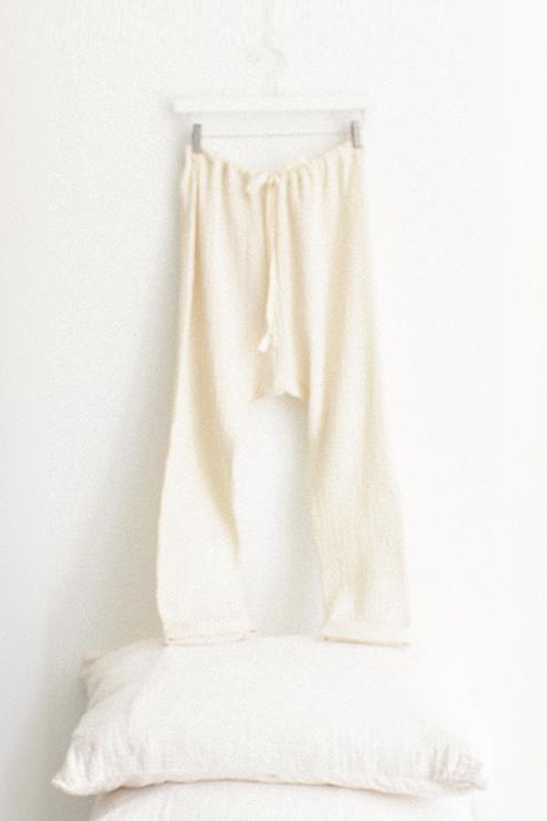 ADVICE Woman By Article Three Drawstring Pants - Prairie Cream