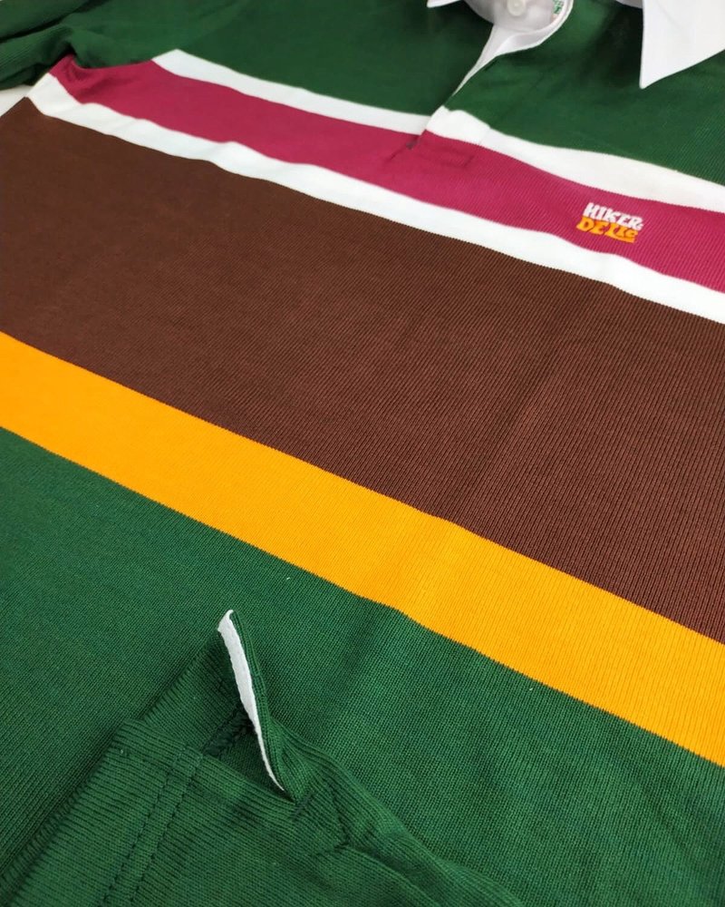 Chikahisa Studio x Fresh Store Torino Green Rugby Shirt