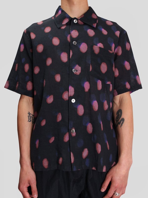 OUR LEGACY BOX SHIRT STROBE PRINT 柄シャツ Our Legacy Box Shortsleeve Shirt - Strobe Print | Garmentory