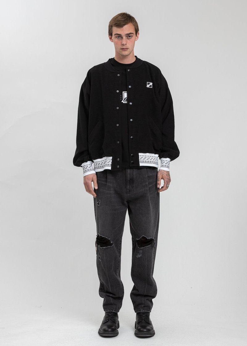 トップス WE11DONE / Patched Mirror Logo / SIZE:S we11done Mirror Logo T-Shirt - Black | Garmentory