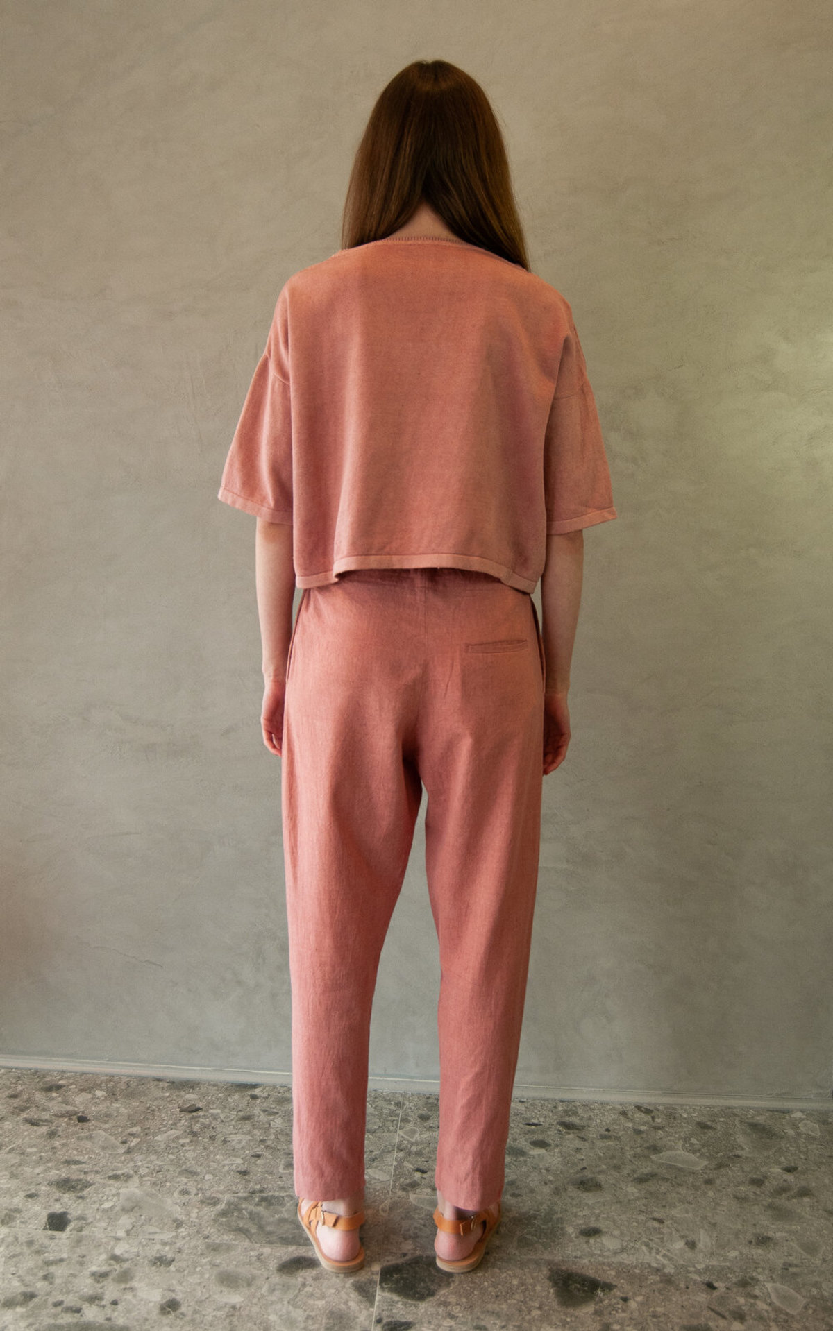 11.11 / Eleven Eleven Coot Shirt - Washed Pink - Image 2 of 2