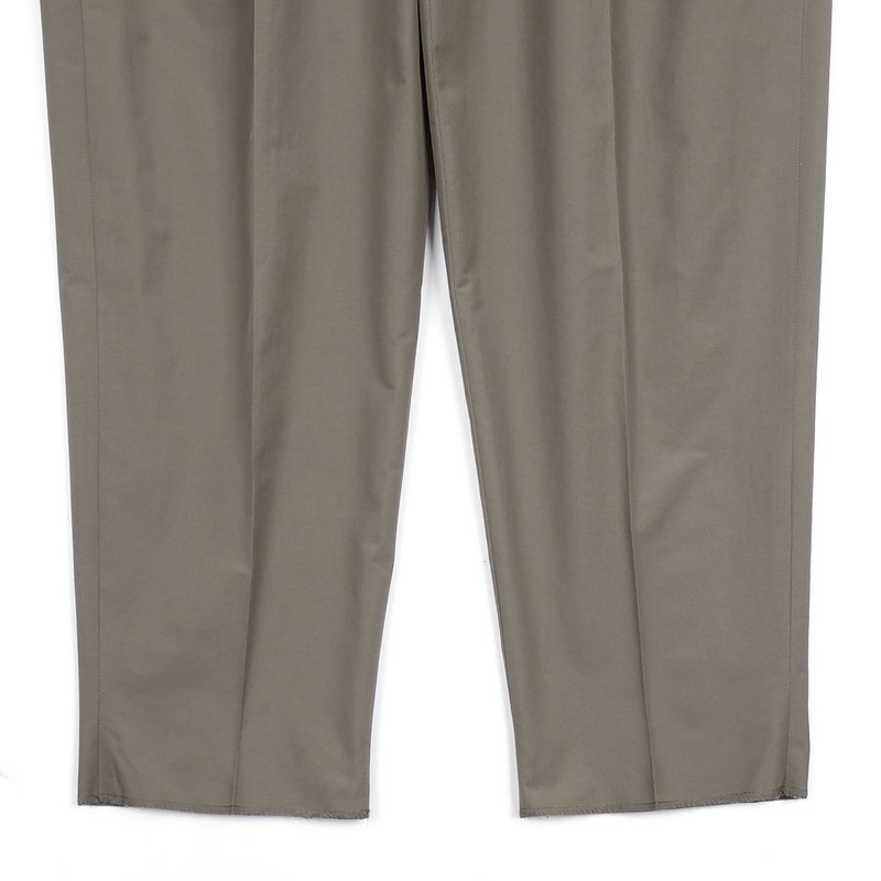 パンツ N.Hoolywood Tapered Easy Slacks khaki N.Hoolywood Tapered Easy Slacks khaki