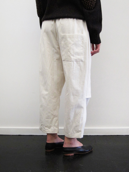 Unisex Rowena Sartin Cropped Split Knee Pant Unisex Rowena Sartin Cropped Split Knee Pant