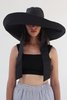 Beklina Voluminoso Tie Hat - Black - Thumbnail 4