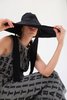 Beklina Voluminoso Tie Hat - Black - Thumbnail 6