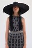 Beklina Voluminoso Tie Hat - Black - Thumbnail 8