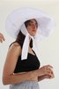 Beklina Voluminoso Tie Hat - White - Thumbnail 1