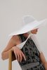 Beklina Voluminoso Tie Hat - White - Thumbnail 5