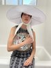 Beklina Voluminoso Tie Hat - White - Thumbnail 7