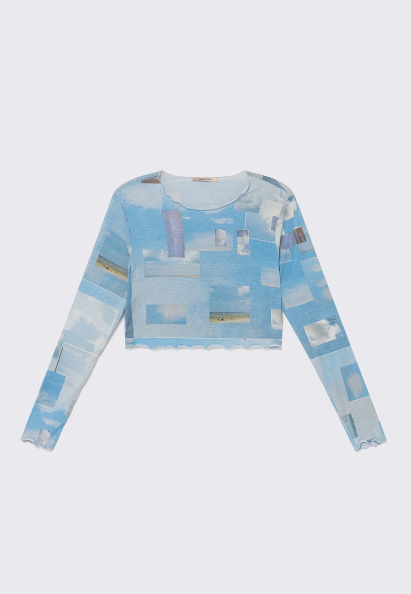 トップス PALOMA WOOL SKY PRINT TEE SHIRT Paloma Wool Sky Top - Sky Blue | Garmentory