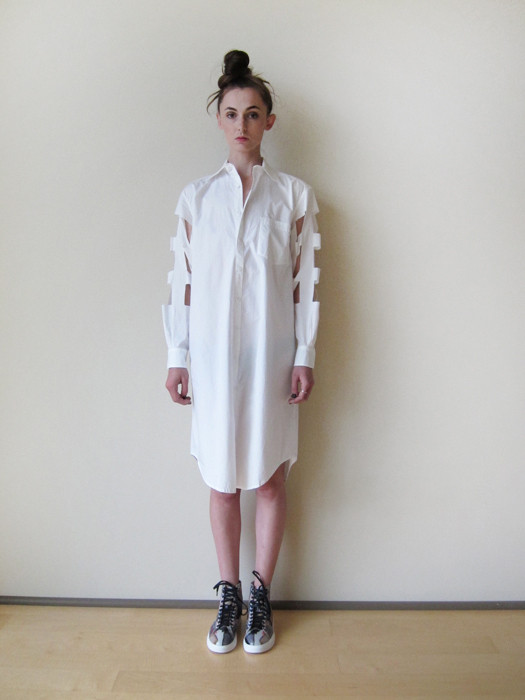 Nancy Stella Soto Cutout Shirtdress Nancy Stella Soto Cutout Shirtdress