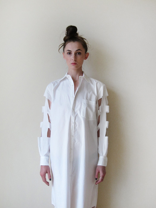 Nancy Stella Soto Cutout Shirtdress Nancy Stella Soto Cutout Shirtdress