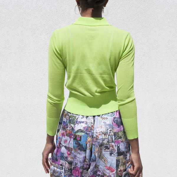 Maryam Nassir Zadeh Ceylon Cardigan - Pomelo | Garmentory