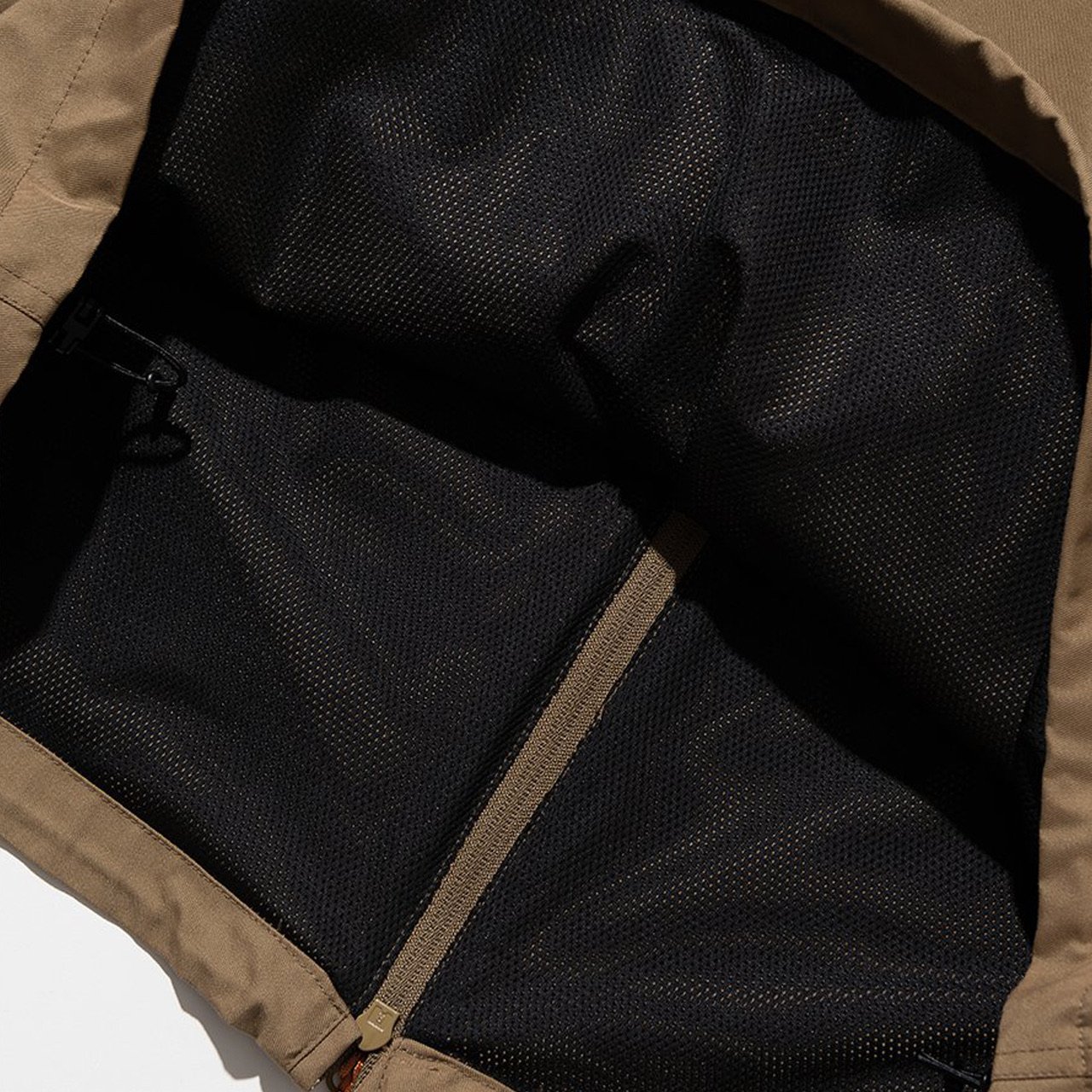 UNIFORM BRIDGE Smock Anorak Jacket Brown Garmentory